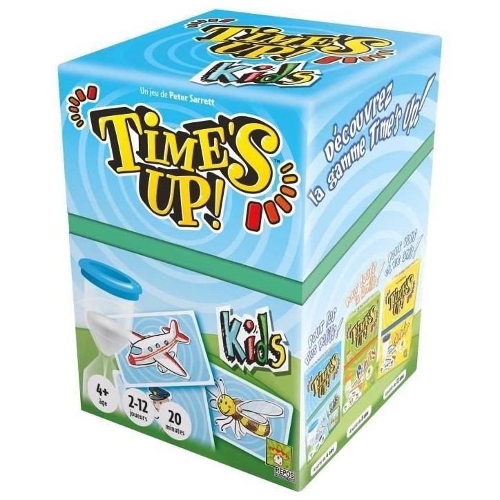 Repos Production | Time's Up! : Kids | Jeu de société | a partir de 4 ans | 2 a 12 joueurs | 20 minutes