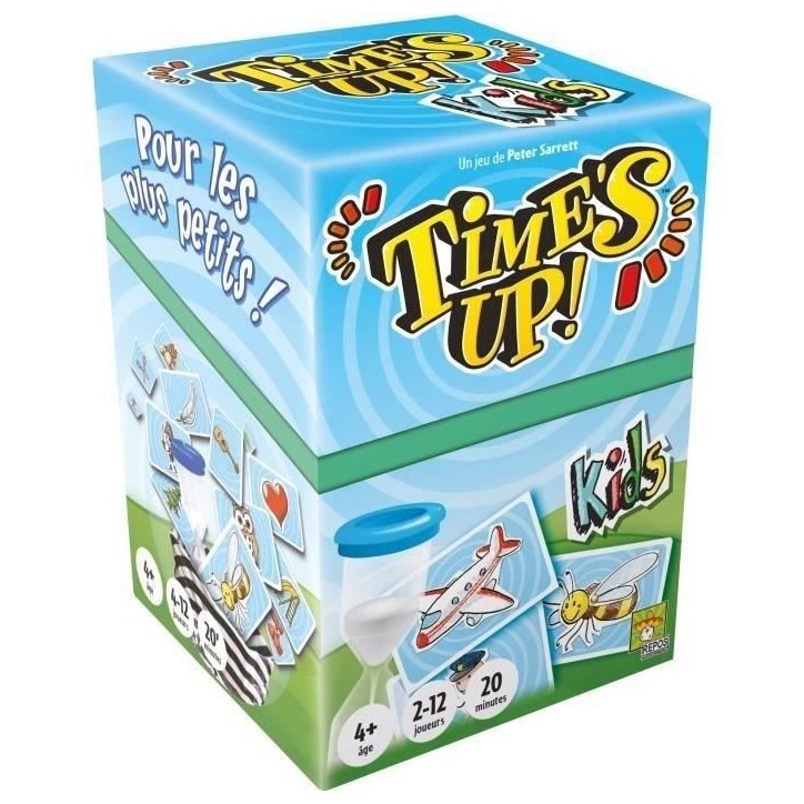 Repos Production | Time's Up! : Kids | Jeu de société | a partir de 4 ans | 2 a 12 joueurs | 20 minutes