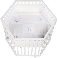 Parc hexagonal - ROBA - FOX & BUNNY - De la naissance jusqu'a 15 kg -