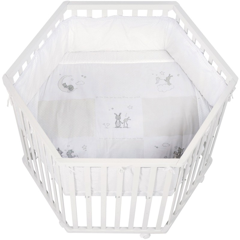 Parc hexagonal - ROBA - FOX & BUNNY - De la naissance jusqu'a 15 kg -
