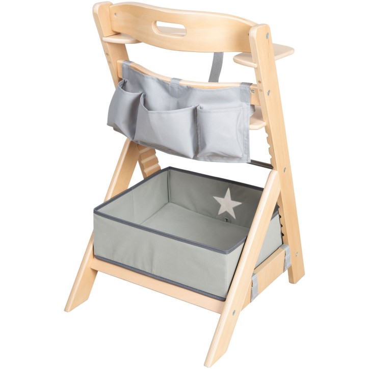 Chaise haute évolutive - ROBA - LIV UP - De 6 mois jusqu'a 70 kg - Set organisateur inclus - Bois naturel Chaise haute évolutive - ROBA - LIV UP - De 6 mois jusqu'a 70 kg - Set organisateur inclus - Bois naturel
