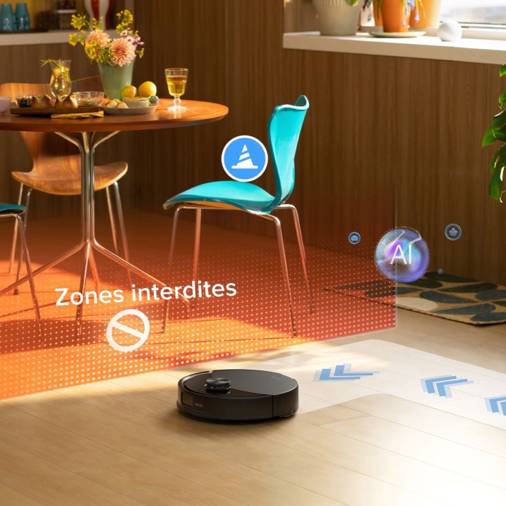 ROBOROCK Q10 VF+ - Aspirateur Robot Laveur avec Station de Vidage Automatique - Puissance 10000 Pa - Autonomie 150 min ROBOROCK Q10 VF+ - Aspirateur Robot Laveur avec Station de Vidage Automatique - Puissance 10000 Pa - Autonomie 150 min