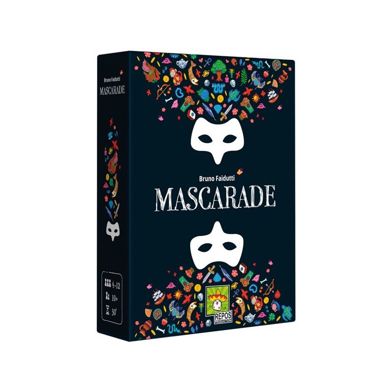 Jeu de stratégie - ASMODEE - Mascarade V2 - Enfant - Bleu - 7 ans et Jeu de stratégie - ASMODEE - Mascarade V2 - Enfant - Bleu - 7 ans et