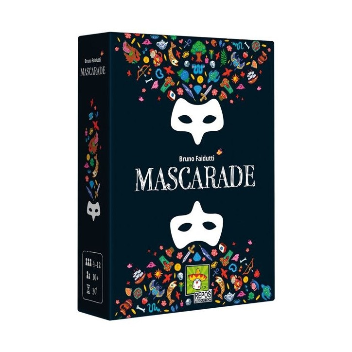 Jeu de stratégie - ASMODEE - Mascarade V2 - Enfant - Bleu - 7 ans et plus