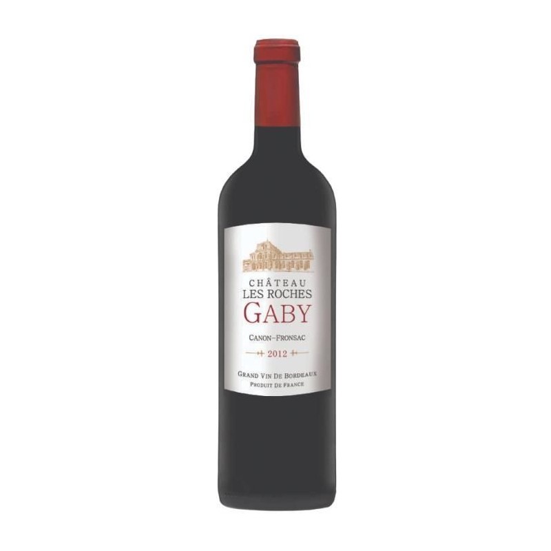Château Les Roches Gaby 2012 Canon-Fronsac - Vin rouge de Bordeaux