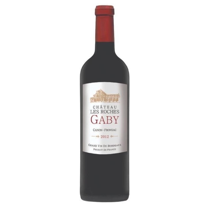 Château Les Roches Gaby 2012 Canon-Fronsac - Vin rouge de Bordeaux