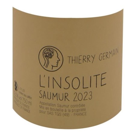 Domaine des Roches Neuves Cuvée L'Insolite Saumur - Vin blanc de Loire - Bio 2023