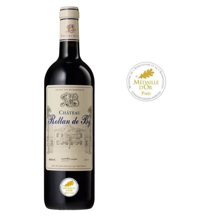 Château Rollan de By 2015 Médoc Cru Bourgeois - Vin rouge de Bordeaux