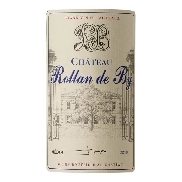 Château Rollan de By 2015 Médoc Cru Bourgeois - Vin rouge de Bordeaux