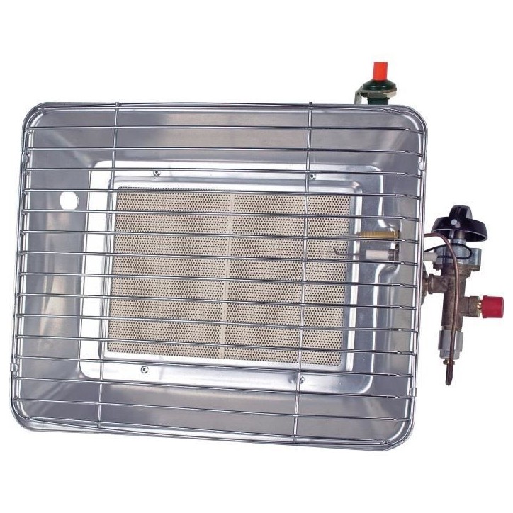 Chauffage mobile infrarouge - ROTHENBERGER - Brasero Piezo - Gaz propane - Gris Chauffage mobile infrarouge - ROTHENBERGER - Brasero Piezo - Gaz propane - Gris