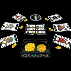 Jeu de stratégie - ASMODEE - Mascarade V2 - Enfant - Bleu - 7 ans et