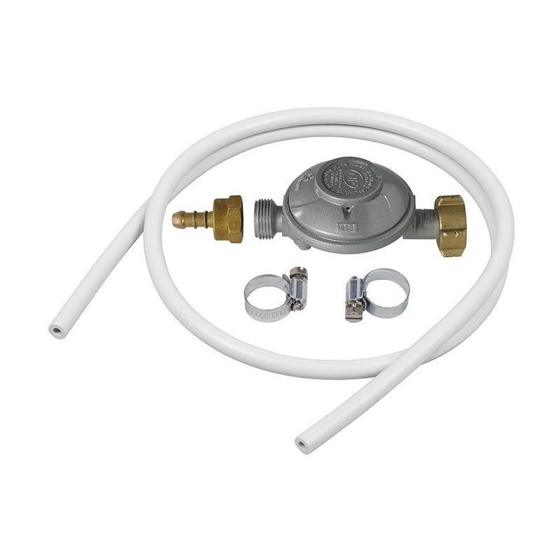 Kit Butane avec détendeur + Tube + Collier NF - ROUSSEAU Kit Butane avec détendeur + Tube + Collier NF - ROUSSEAU