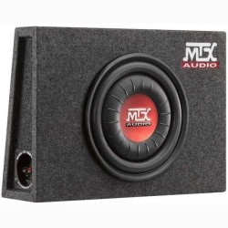 MTX RTF10AS Caisson de grave voiture extra plat clos 25cm 300W RMS 4O