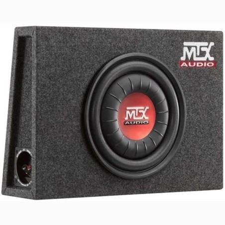 MTX RTF10AS Caisson de grave voiture extra plat clos 25cm 300W RMS 4O
