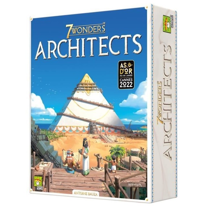 ASMODEE - 7 Wonders : Architects - Age: 8+ - Nombre de joueurs: 2-7 - Mixte - 25 minutes