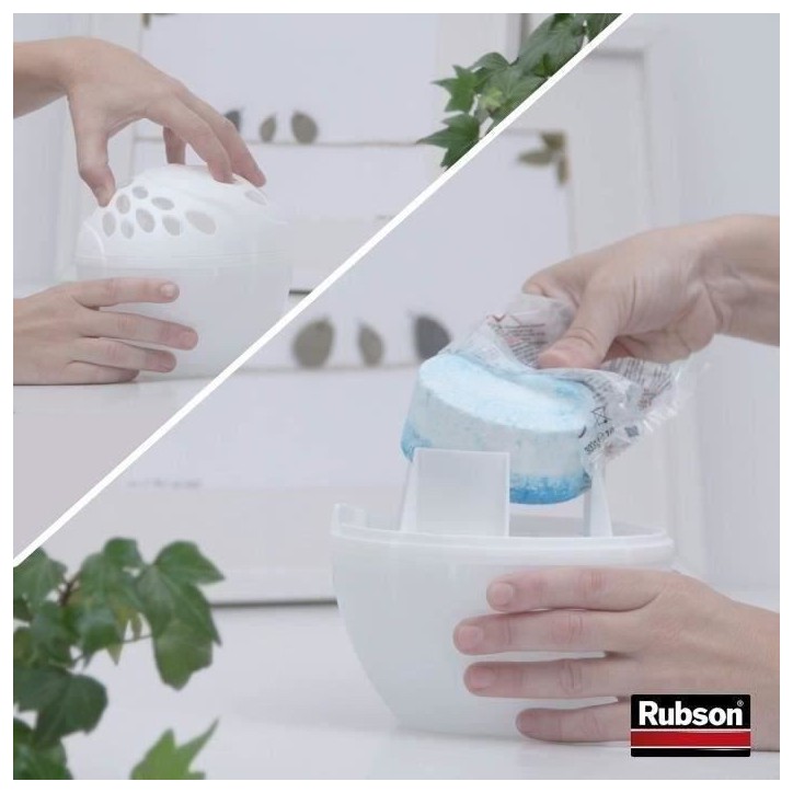 RUBSON Recharge SENSATION 3en1 Aroma Energy Fruit Lot de 2 recharges