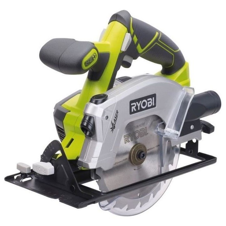 RYOBI - Scie circulaire 18V ONE+- diam. 150 mm x 10 mm - 4 700 tr/min - Livrée avec 1 lame 18 dents - RWSL1801M RYOBI - Scie circulaire 18V ONE+- diam. 150 mm x 10 mm - 4 700 tr/min - Livrée avec 1 lame 18 dents - RWSL1801M