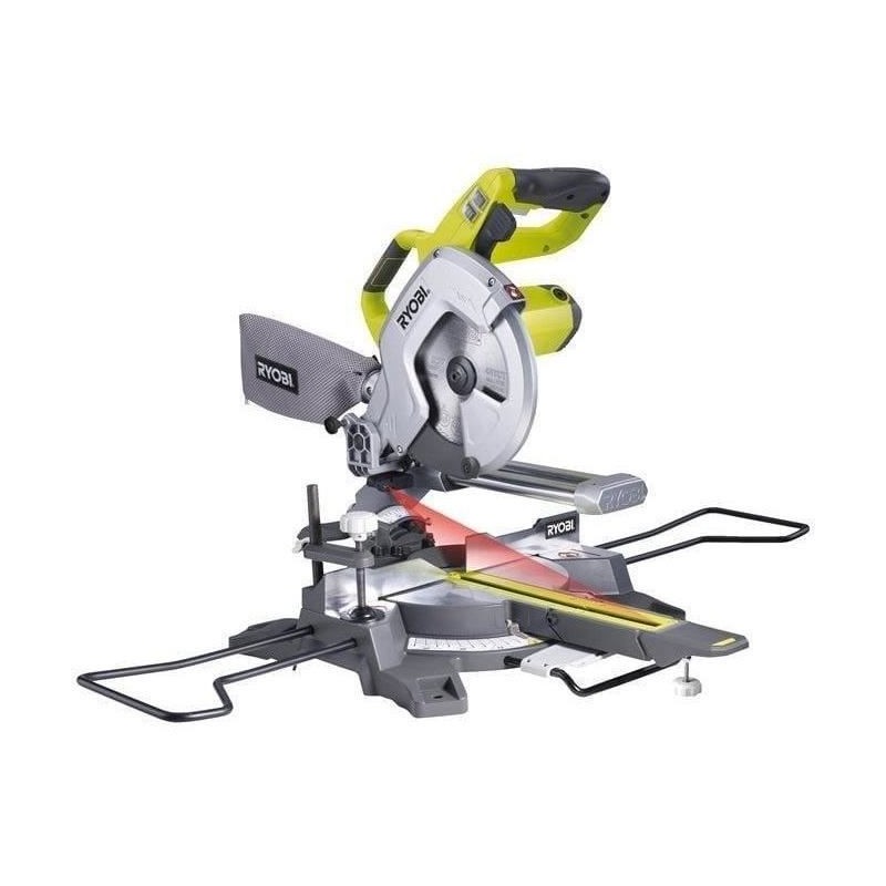 RYOBI - Scie a coupe d'onglets radiale 1 500 W - lame 216 mm 48 dents RYOBI - Scie a coupe d'onglets radiale 1 500 W - lame 216 mm 48 dents