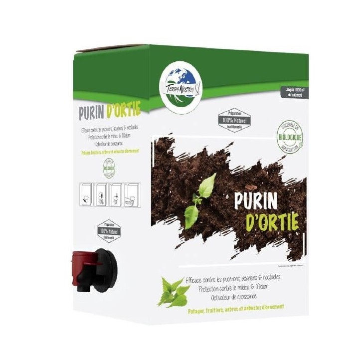 TERRA NOSTRA - Purin d'Ortie - 162335 - Concentré - 1,5 L TERRA NOSTRA - Purin d'Ortie - 162335 - Concentré - 1,5 L
