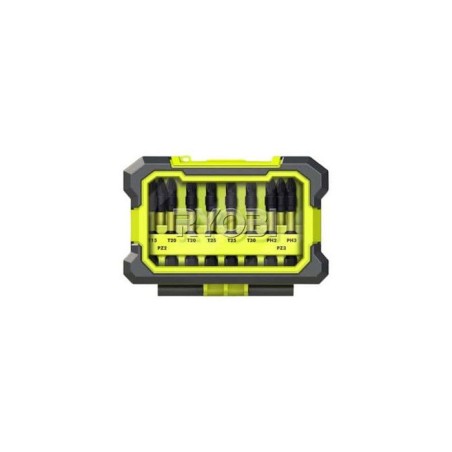 Coffret antichocs accessoires de vissage Ryobi 10 pieces RAK10MSDI