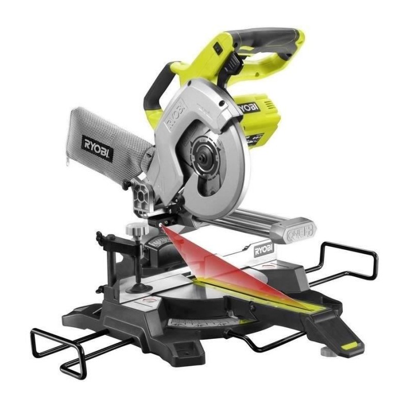 RYOBI - Scie a onglets radiale 216 mm 18V ONE+ - capacité 70 x 270 mm RYOBI - Scie a onglets radiale 216 mm 18V ONE+ - capacité 70 x 270 mm