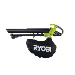 Souffleur aspiro-broyeur 2-en-1 - RYOBI - Brushless - 201 km/h - 6 m³