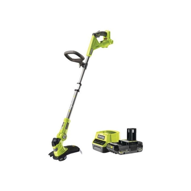 RYOBI - Coupe-bordures / dresse-bordures 18V ONE+ HYBRIDE - Ø coupe 25-30 cm - 1 batterie 18V 2,5 Ah et 1 chargeur - RLT1831H25 RYOBI - Coupe-bordures / dresse-bordures 18V ONE+ HYBRIDE - Ø coupe 25-30 cm - 1 batterie 18V 2,5 Ah et 1 chargeur - RLT1831H25