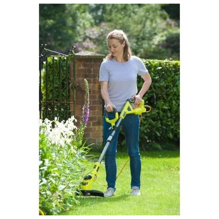 RYOBI - Coupe-bordures / dresse-bordures 18V ONE+ HYBRIDE - Ø coupe 25-30 cm - 1 batterie 18V 2,5 Ah et 1 chargeur - RLT1831H25 RYOBI - Coupe-bordures / dresse-bordures 18V ONE+ HYBRIDE - Ø coupe 25-30 cm - 1 batterie 18V 2,5 Ah et 1 chargeur - RLT1831H25