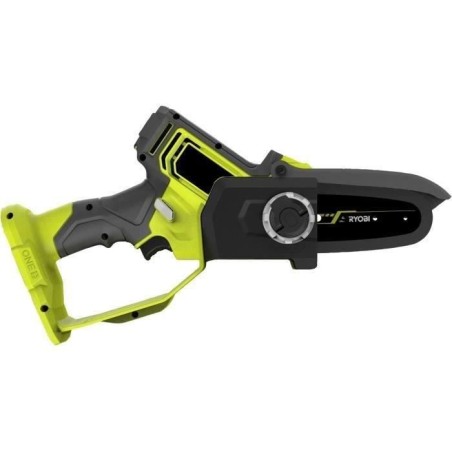 RYOBI - Élagueur a main 18V ONE+ - Brushless- guide 10 cm - 6 m/s - tendeur sans outil + batterie 2,0 Ah & chargeur - RY18PSX10