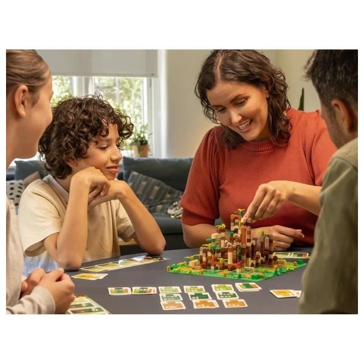 Lego Monkey Palace - Asmodee - Construisez Votre Chemin vers la Victoire Brique par Brique ! - 10 ans et + - 2 a 4 Joueurs - 45