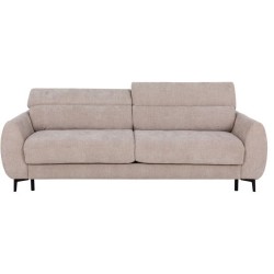 Canapé convertible express - 2 / 3 places - SAFIA - Tissu gauffré -