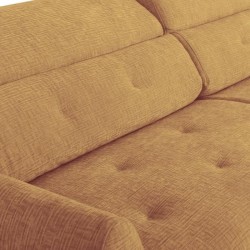 Canapé convertible express - 2 / 3 places - SAFIA - Tissu gauffré -