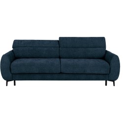 Canapé convertible express - 2 / 3 places - SAFIA - Tissu gauffré -