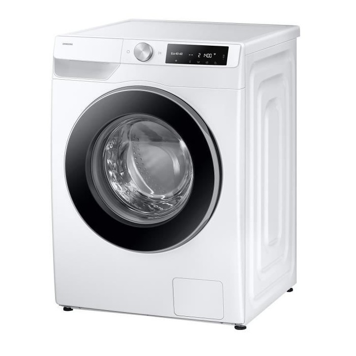 Lave-linge hublot SAMSUNG AI ecobubble™ WW11DG6B25LE - 11 kg - Digital Inverter - L60cm - 1400 trs/min - Classe A - Blanc