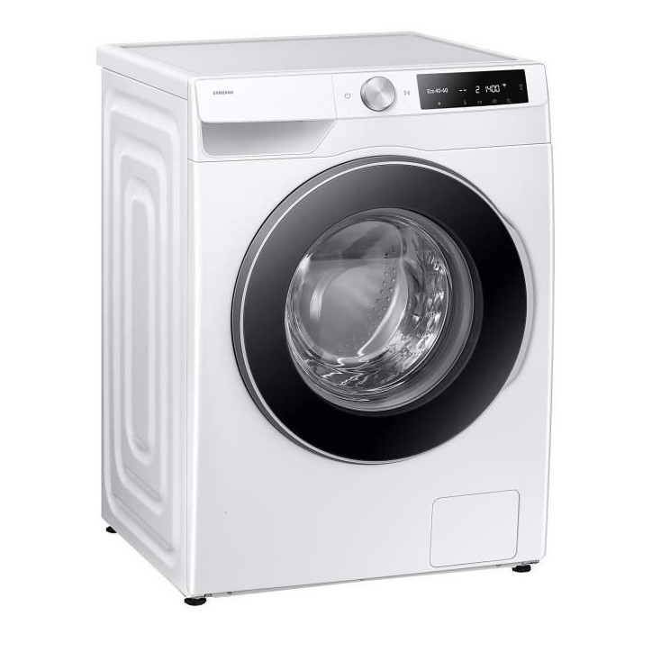 Lave-linge hublot SAMSUNG AI ecobubble™ WW11DG6B25LE - 11 kg - Digital Inverter - L60cm - 1400 trs/min - Classe A - Blanc