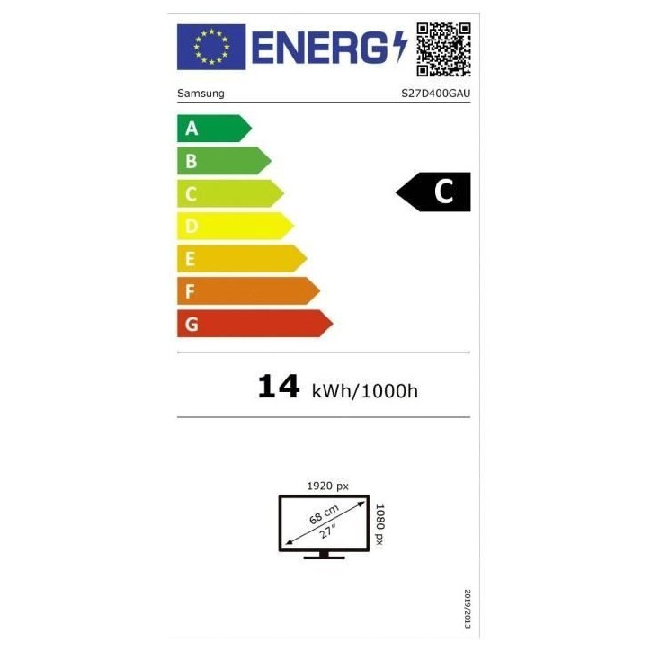 Ecran PC - SAMSUNG - 27 - FHD - 100Hz - Dalle IPS - 5ms - Ajustable en hauteur - S27D400G Ecran PC - SAMSUNG - 27 - FHD - 100Hz - Dalle IPS - 5ms - Ajustable en hauteur - S27D400G