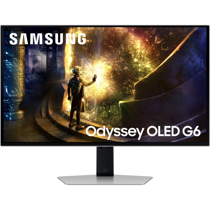 Ecran PC Gamer - SAMSUNG - 27'' - QHD - 240Hz - Dalle OLED - 0,03ms - Ajustable en hauteur - OLED G6 G61SD Ecran PC Gamer - SAMSUNG - 27'' - QHD - 240Hz - Dalle OLED - 0,03ms - Ajustable en hauteur - OLED G6 G61SD