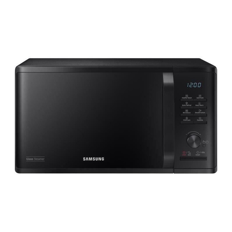 Micro-ondes solo - SAMSUNG - MS23K3555E - Noir - 23L - Contrôle élec