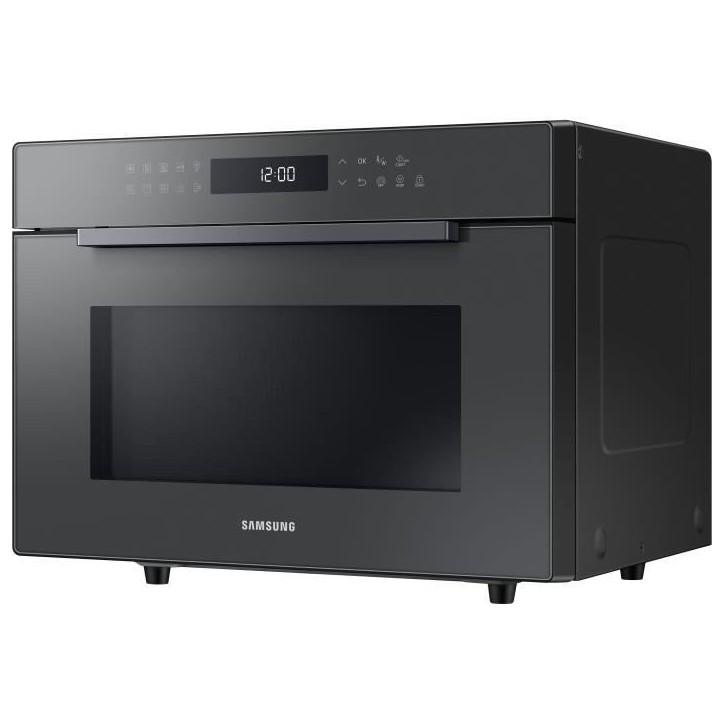 Micro-ondes Combiné 35L - SAMSUNG - MC35R8088CC - Charbon - 52,8 x 40,4 x 48,1 cm - Fonction Air Fry™