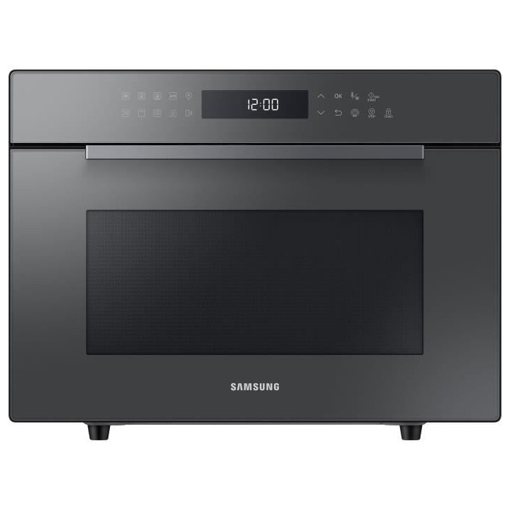 Micro-ondes Combiné 35L - SAMSUNG - MC35R8088CC - Charbon - 52,8 x 40,4 x 48,1 cm - Fonction Air Fry™