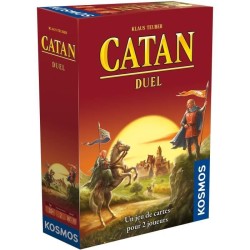 Jeu de société - ASMODEE - Catan Duel - a partir de 10 ans - 2 joueu