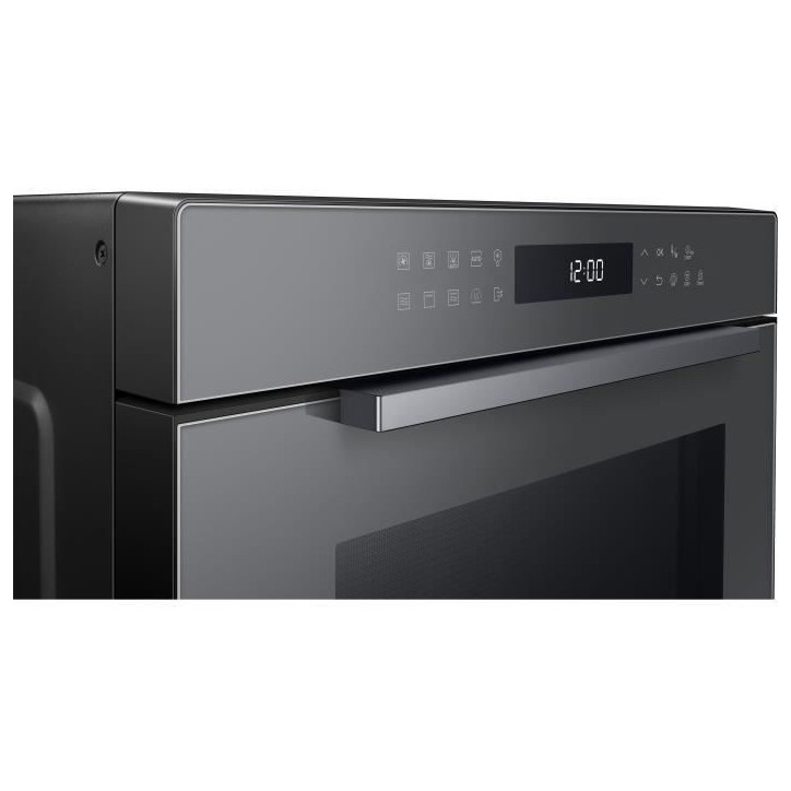Micro-ondes Combiné 35L - SAMSUNG - MC35R8088CC - Charbon - 52,8 x 40,4 x 48,1 cm - Fonction Air Fry™