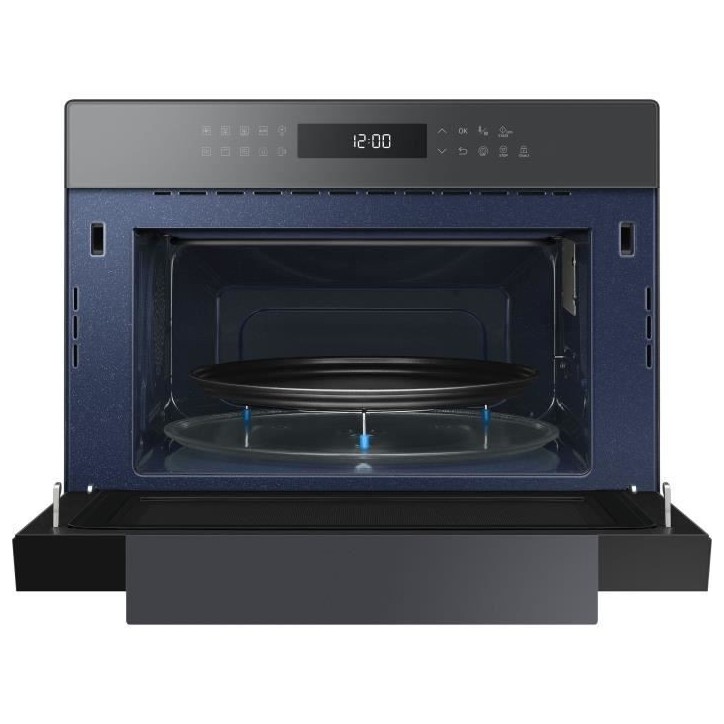 Micro-ondes Combiné 35L - SAMSUNG - MC35R8088CC - Charbon - 52,8 x 40,4 x 48,1 cm - Fonction Air Fry™