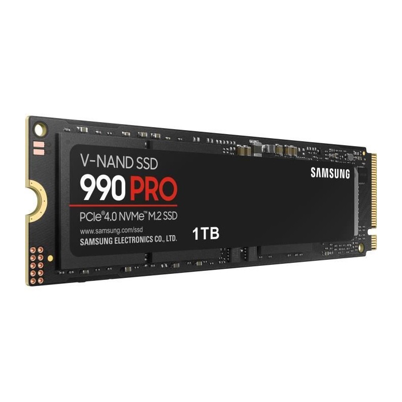 SAMSUNG SSD Interne 990 PRO 1 To MZ-V9P1T0BW SAMSUNG SSD Interne 990 PRO 1 To MZ-V9P1T0BW