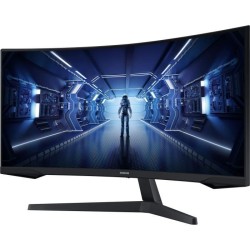Ecran PC Gamer Incurvé - SAMSUNG - 34 - UWQHD - 165Hz - Dalle VA - 1m