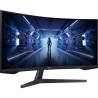 Ecran PC Gamer Incurvé - SAMSUNG - 34 - UWQHD - 165Hz - Dalle VA - 1m