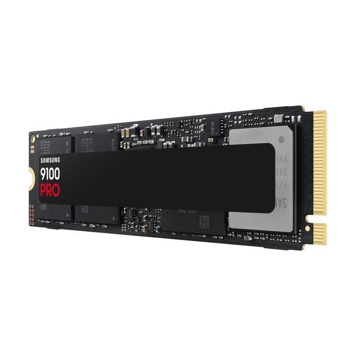Samsung - 9100 PRO - SSD Interne - NVMe M.2 PCIe 5.0 x4 - 1 To - Vitesse de lecture jusqu'a 14 800 Mo/s - MZ-VAP1T0BW Samsung - 9100 PRO - SSD Interne - NVMe M.2 PCIe 5.0 x4 - 1 To - Vitesse de lecture jusqu'a 14 800 Mo/s - MZ-VAP1T0BW