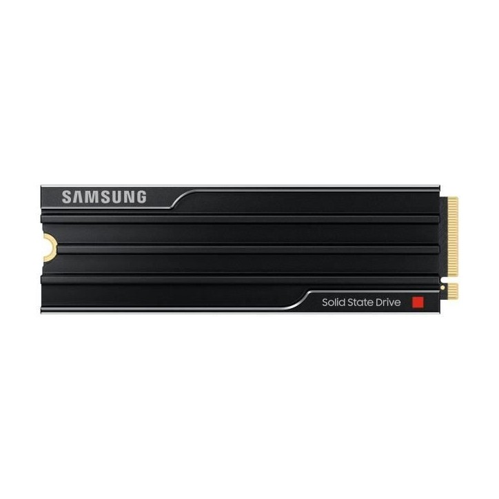 Samsung - SSD Interne - 9100 PRO avec dissipateur NVMe M.2 PCIe 5.0 x4 - 1 To - Vitesse de lecture jusqu'a 14 800 Mo/s - MZ-VAP1 Samsung - SSD Interne - 9100 PRO avec dissipateur NVMe M.2 PCIe 5.0 x4 - 1 To - Vitesse de lecture jusqu'a 14 800 Mo/s - MZ-VAP1