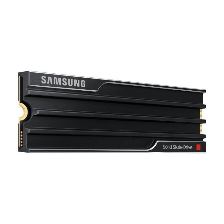 Samsung - SSD Interne - 9100 PRO avec dissipateur NVMe M.2 PCIe 5.0 x4 - 1 To - Vitesse de lecture jusqu'a 14 800 Mo/s - MZ-VAP1 Samsung - SSD Interne - 9100 PRO avec dissipateur NVMe M.2 PCIe 5.0 x4 - 1 To - Vitesse de lecture jusqu'a 14 800 Mo/s - MZ-VAP1