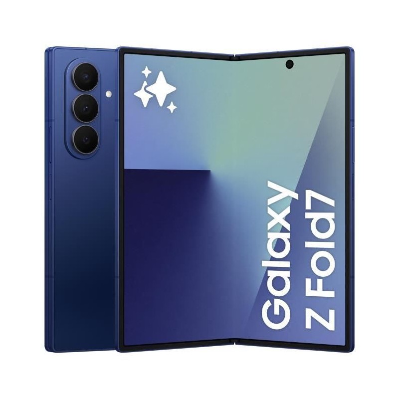Samsung Galaxy Z Fold7 5G Smartphone 256 Go Bleu nuit